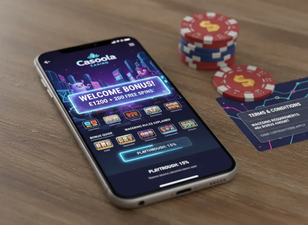 Casoola bonus guide and wagering rules explained