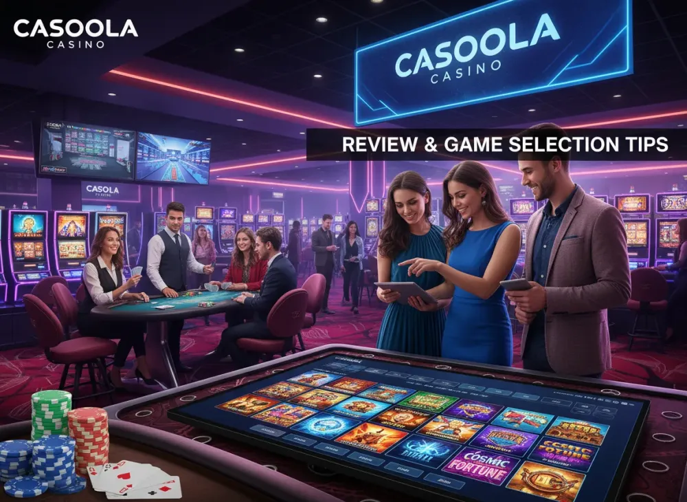 Casoola casino review and game selection tips for players